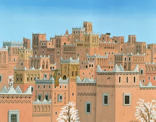 Pueblo, Sur de Marruecos, 1998